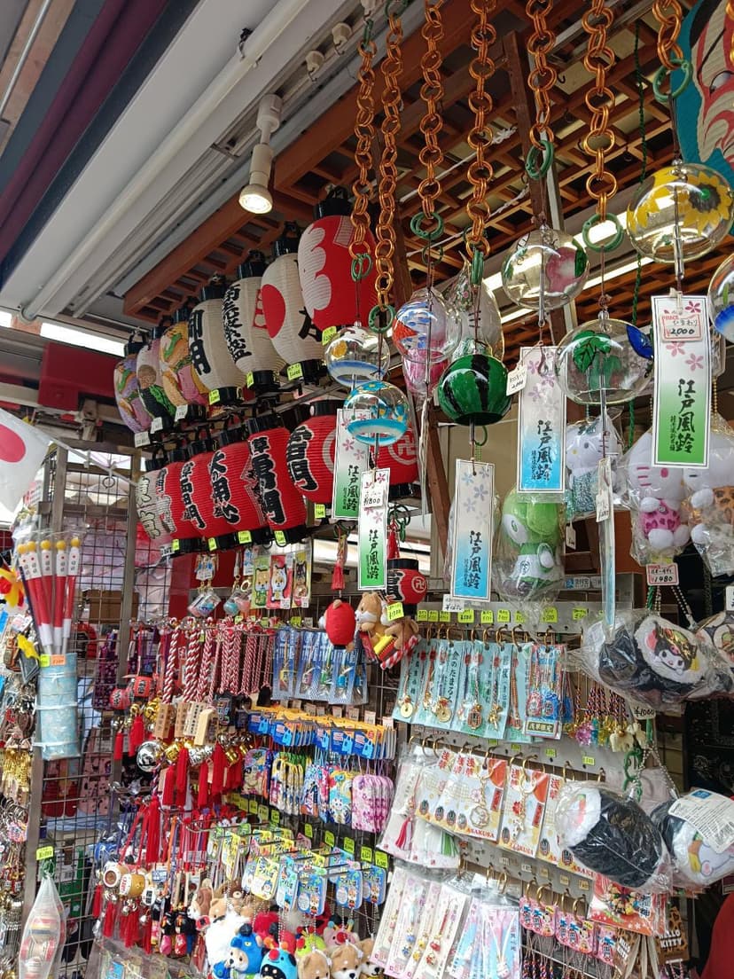 Every souvenir here carries a memory, Nakamise Shopping Street.